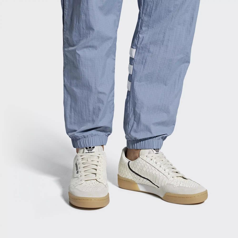 Adidas Continental 80 Tenis Blancos Para Hombre (MX-18295)